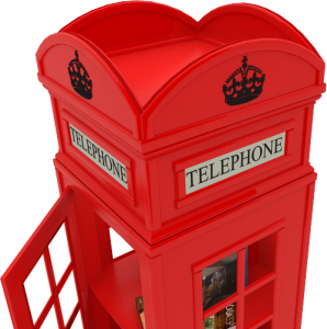 Telephone booth PNG-43061